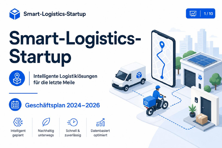 Businessplan für ein Smart-Logistics-Startup