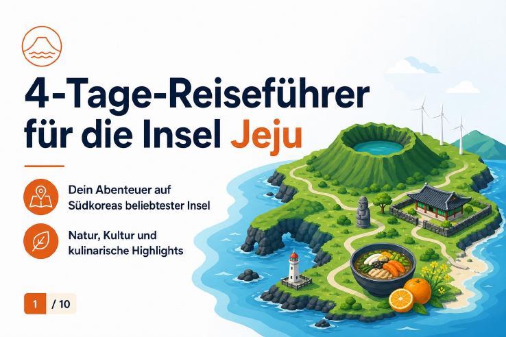 4-Tage-Reiseführer für die Insel Jeju