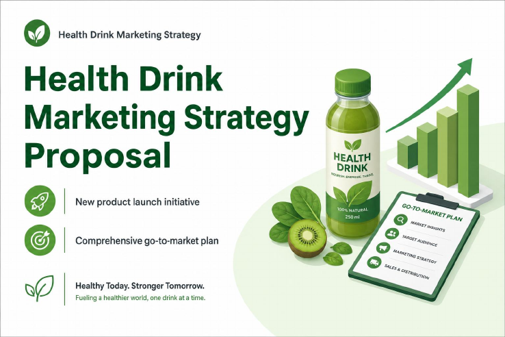Marketing strategy proposal for a new health drink