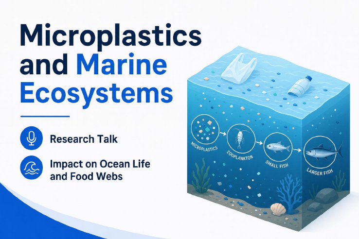 Research talk: impact of microplastics on marine ecosystems