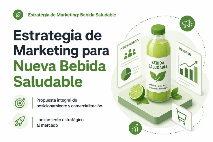 Propuesta de estrategia de marketing para una nueva bebida saludable