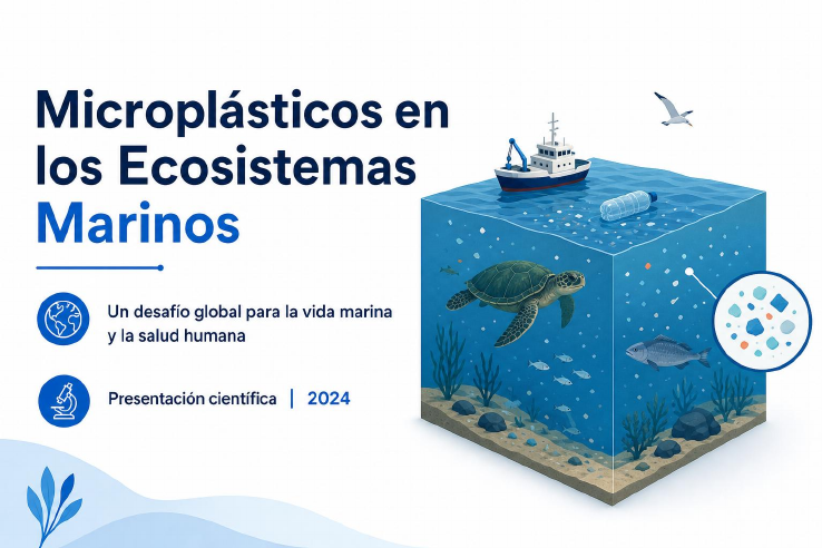 Presentación científica: impacto de los microplásticos en los ecosistemas marinos