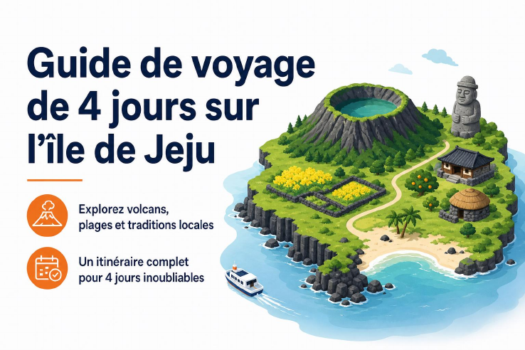Guide de voyage de 4 jours sur l'île de Jeju