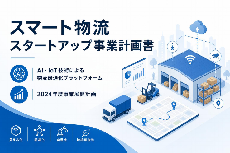 スマート物流スタートアップの事業計画書