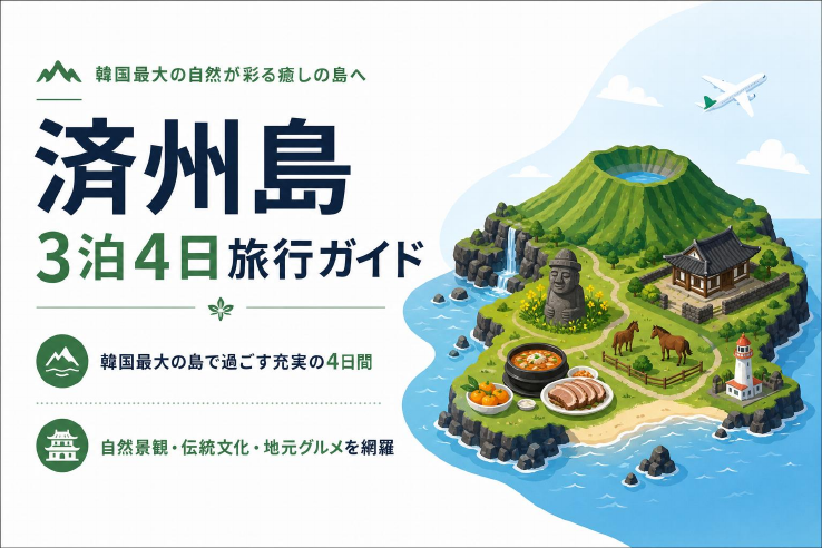 済州島3泊4日旅行ガイド