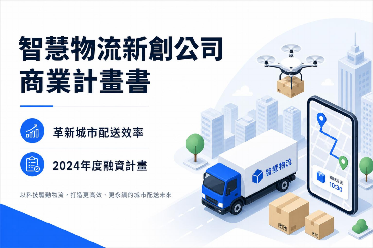 智慧物流新創公司商業計畫書